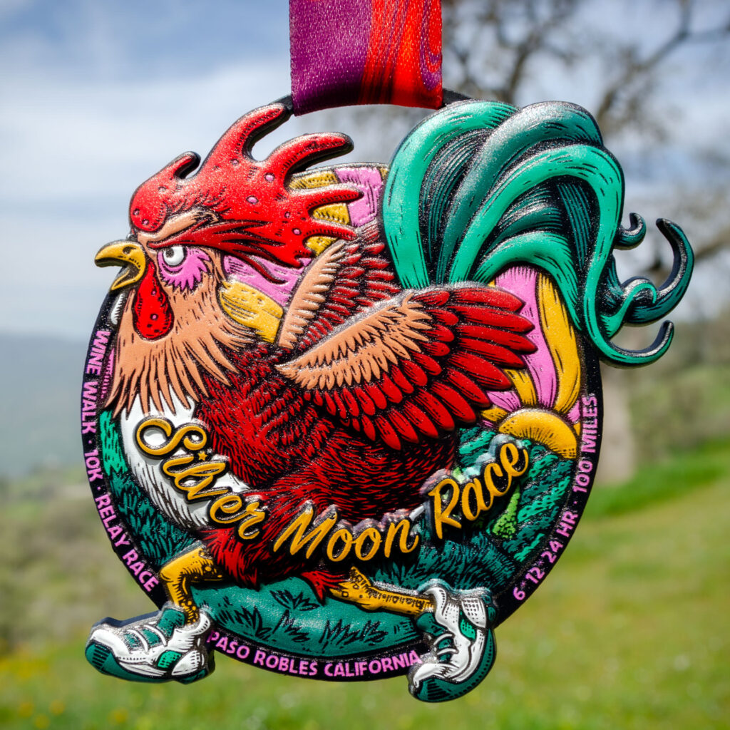 2022 Paso Robles Finisher Medal